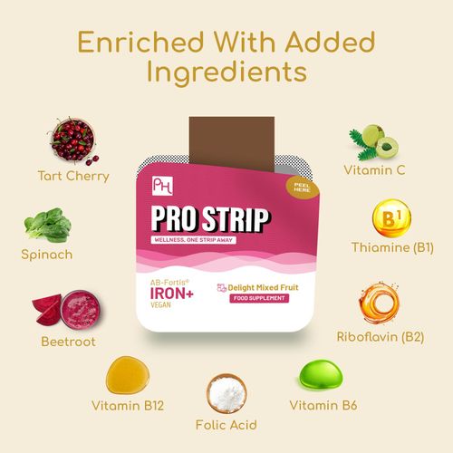 PROSTRIP IRON+ AB-Fortis® 14mg – 30 Oral Vegan Strips
