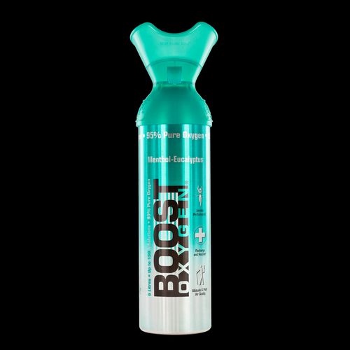 95% pure oxygen with the essential oil aroma of Menthol-Eucalyptus, 100% natural 9 Litre