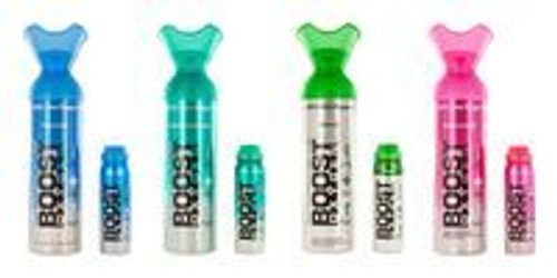 95% pure oxygen with the essential oil aroma of Pink Grapefruit, 100% natural 9 Litre