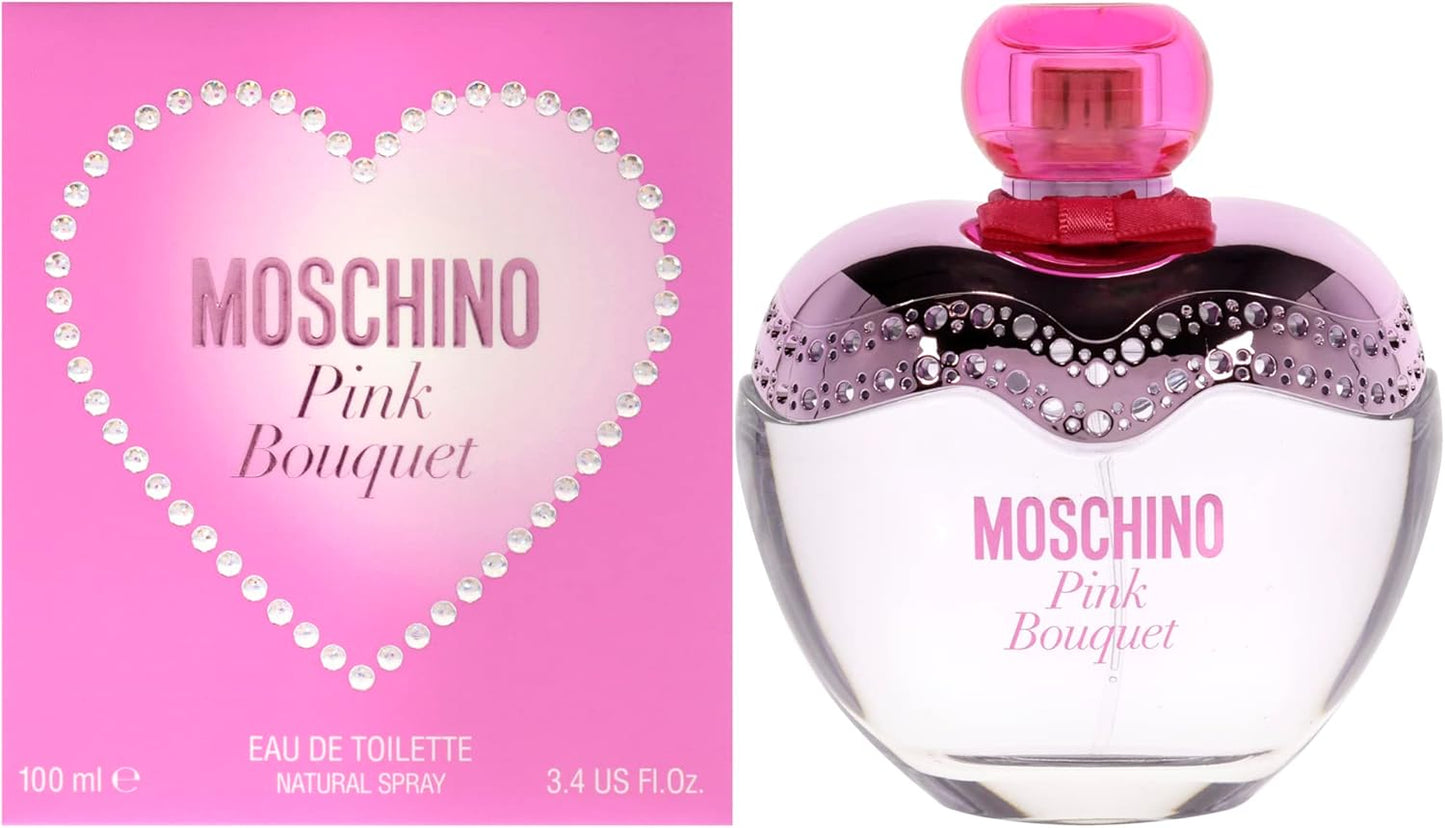 Moschino Pink Bouquet Eau De Toilette Spray 100ml